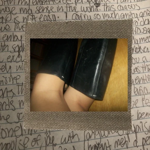 authentic margiela knee high leather heeled boots - Picture 2 of 4